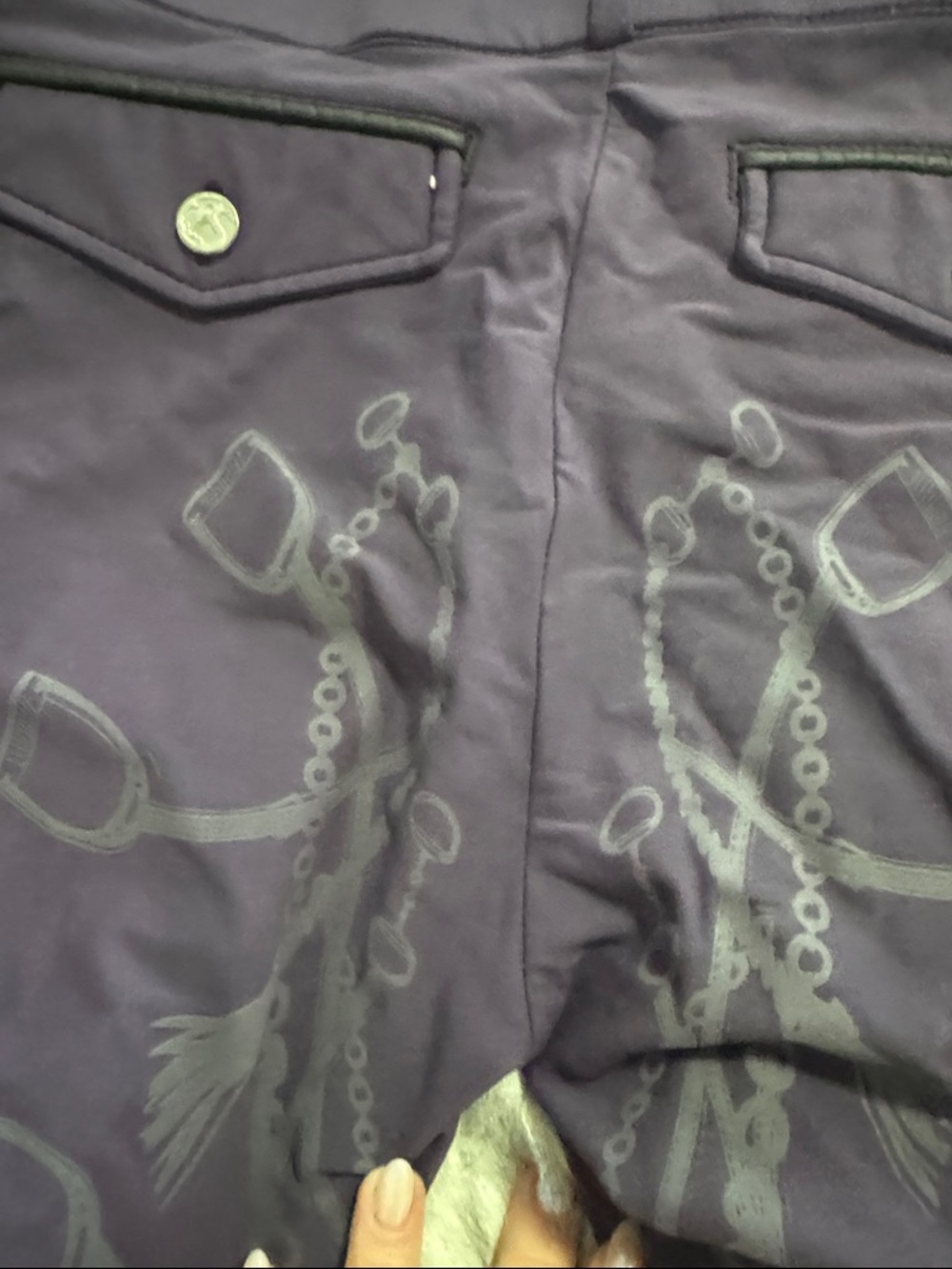 PS of Sweden Purple Equestrian Grip Breeches 24 - Picture 13 of 13
